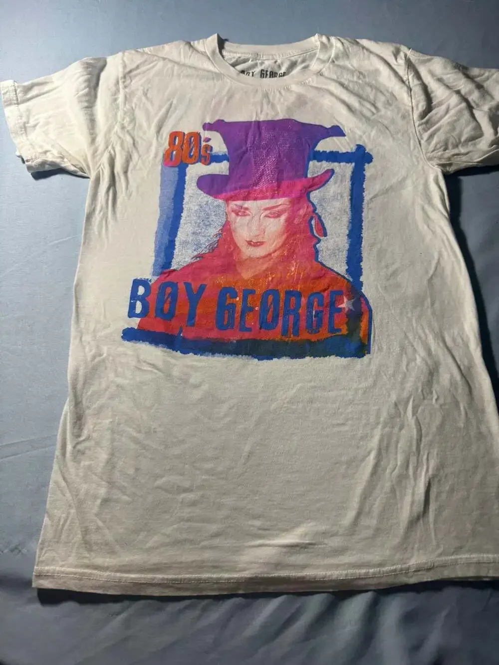 Boy George 80s Tour T-Shirt, Size Medium
